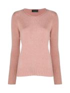 Roberto Collina Boat Neck Sweater Roberto Collina Boat Neck Sweater - Rose
