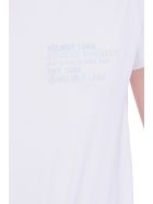 Helmut Lang T-shirt In White Cotton Helmut Lang T-shirt In White Cotton - white