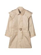Balmain Beige Trench Coat Teen Balmain Beige Trench Coat Teen - Beige