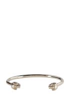 Alexander McQueen Twin Skull Brass Bracelet Alexander McQueen Twin Skull Brass Bracelet - Gold