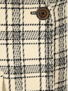 Checked Single-breasted Coat Marni Checked Single-breasted Coat - Check