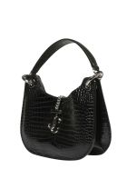 Jimmy Choo Shiny Varenne Hobo Bag Jimmy Choo Shiny Varenne Hobo Bag - Black