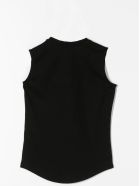 Balmain Tank Top With Buttons Balmain Tank Top With Buttons - Black