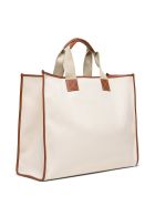 Globe Trotter 1968 Tote Bag In Canavs Etro Globe Trotter 1968 Tote Bag In Canavs - White