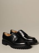 Church's Oxford Shoes Shannon Church's Derby In Brushed Leather Church's Oxford Shoes Shannon Church's Derby In Brushed Leather - Black