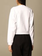 Mcq Sweatshirt Mcq Crewneck Sweatshirt In Cotton With Logo McQ Alexander McQueen Mcq Sweatshirt Mcq Crewneck Sweatshirt In Cotton With Logo - White
