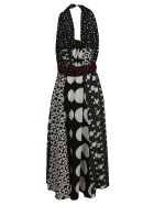 Dolce & Gabbana Polka Dot Printed Long Dress Dolce & Gabbana Polka Dot Printed Long Dress - Multicolor