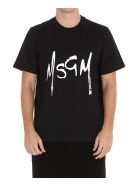 MSGM Logo T-shirt MSGM Logo T-shirt - Black