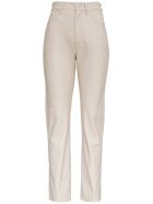 Nanushka Vinni Beige Vegan Leather Pants Nanushka Vinni Beige Vegan Leather Pants - Beige