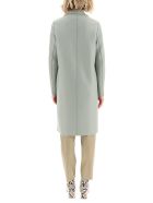 Harris Wharf London Double Wool Cocoon Coat Harris Wharf London Double Wool Cocoon Coat - SAGE GREEN (Green)
