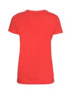 Love Moschino Logo Print Cotton T-shirt Love Moschino Logo Print Cotton T-shirt - red