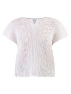 Issey Miyake Pleated Blouse Issey Miyake Pleated Blouse - White