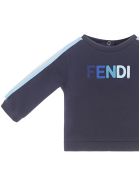 Fendi Kids Sweatshirt Fendi Kids Sweatshirt - Navy
