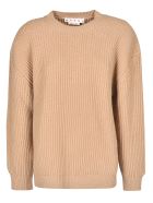 Marni Oversize Ribbed Sweater Marni Oversize Ribbed Sweater - Beige