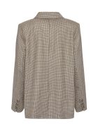 A.P.C. Prune Checked Double-breasted Blazer A.P.C. Prune Checked Double-breasted Blazer - Beige