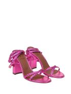 L'autre Chose Sandal In Laminated Leather L'Autre Chose Sandal In Laminated Leather - Fuchsia