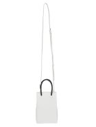 Balenciaga Shopping Phone Holder Bag Balenciaga Shopping Phone Holder Bag - Bianco