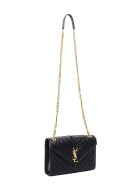Saint Laurent Envelope Shoulder Bag Saint Laurent Envelope Shoulder Bag - Black