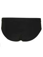 Dolce & Gabbana Logo Patched Briefs Dolce & Gabbana Logo Patched Briefs - Black