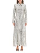 In The Mood For Love Moya Sequined Dress In The Mood For Love Moya Sequined Dress - BEIGE SILVER (Silver)