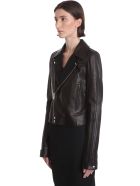 Rick Owens Dracubiker Leather Jacket In Black Leather Rick Owens Dracubiker Leather Jacket In Black Leather - black