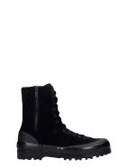 Superga Cotseu Sneakers In Black Suede Superga Cotseu Sneakers In Black Suede - black