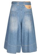 Lanvin Belted Flared Jeans Lanvin Belted Flared Jeans - Blue