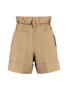Techno Fabric Shorts Moncler Techno Fabric Shorts - Kaki