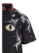 MSGM 'gatto A Nove Code' Shirt MSGM 'gatto A Nove Code' Shirt - Nero