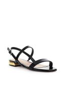 Roberto Festa Boita Ibiza Black Flat Sandal Roberto Festa Boita Ibiza Black Flat Sandal - Nero