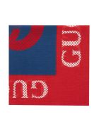 Gucci Red And Blue Foularde Gucci Red And Blue Foularde - Beige/rosso