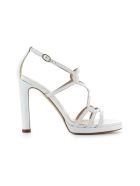 Roberto Festa Clinique White Nappa Leather Sandal Roberto Festa Clinique White Nappa Leather Sandal - Bianco