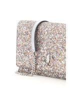 Jimmy Choo Palace Jc Glitter Bag Jimmy Choo Palace Jc Glitter Bag - MOCHI (Silver)