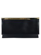 Jil Sander Rectangular Logo Clutch Jil Sander Rectangular Logo Clutch - BLACK