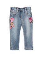 Monnalisa Blue Jeans Baby Monnalisa Monnalisa Blue Jeans Baby Monnalisa