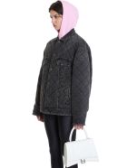 Denim In Black Denim Balenciaga Denim In Black Denim - Nero