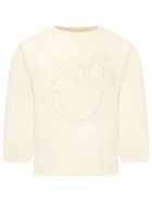Molo Ivory ''maggie'' Sweatshirt For Kids Molo Ivory ''maggie'' Sweatshirt For Kids - Ivory