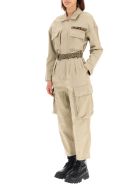 R13 Abu Cotton Jumpsuit R13 Abu Cotton Jumpsuit - KHAKI (Beige)