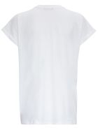 Balmain Jersey Tee With Logo Balmain Jersey Tee With Logo - White/black