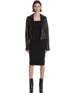 Rick Owens Dracubiker Leather Jacket In Black Leather Rick Owens Dracubiker Leather Jacket In Black Leather - black