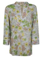 Tory Burch Printed Tunic Dress Tory Burch Printed Tunic Dress - Multicolor