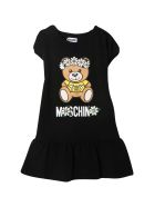 Moschino Black Teen Dress With Toy Print Moschino Black Teen Dress With Toy Print - Nero