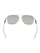 Silver Tag Navigator Woman Sunglasses Balenciaga Silver Tag Navigator Woman Sunglasses - Light grey
