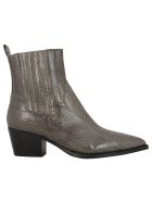 Malìparmi 100 Leather Boots Malìparmi 100 Leather Boots - GREY
