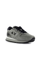 Sun68 Ally Solid Glitter Silver Sneaker Sun 68 Sun68 Ally Solid Glitter Silver Sneaker - Argento (Silver)