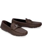 Prada Saffiano Leather Loafers Prada Saffiano Leather Loafers - brown
