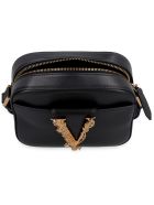 Versace Virtus Leather Crossbody Bag Versace Virtus Leather Crossbody Bag - black