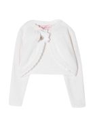 Miss Blumarine White Cardigan Miss Blumarine White Cardigan - Panna