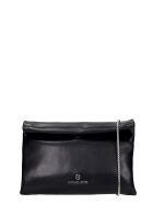 Michael Kors Shoulder Bag In Black Leather Michael Kors Shoulder Bag In Black Leather - black