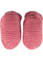 Little Bear Peony Pink Baby Bootee For Babygirl Little Bear Peony Pink Baby Bootee For Babygirl - Fuchsia